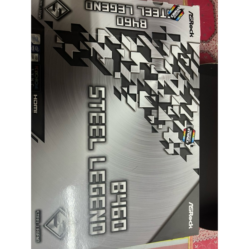 b460 stell มือสอง ใช้งานปกติ ขายตามสภาพ น็อต m.2 หาย 2 ตัว