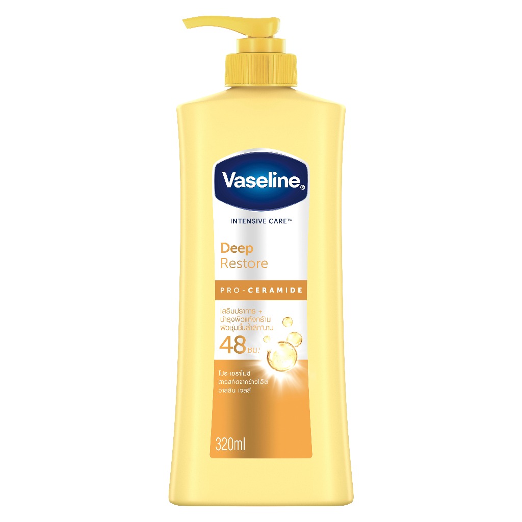 Vaseline วาสลีน ดีพรีสโตร์ โลชั่น 320มล.