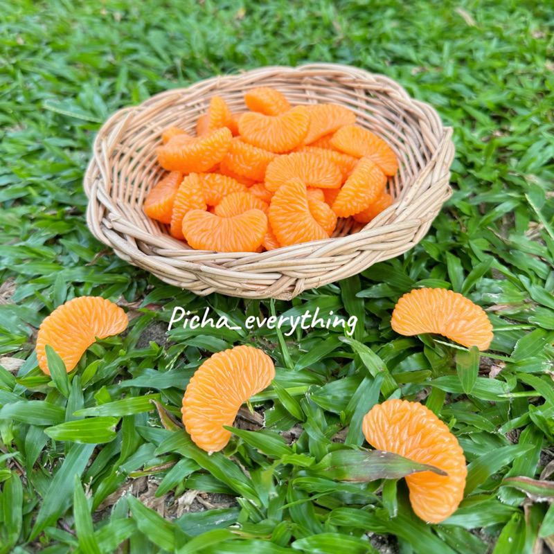 กลีบส้ม🍊ส้มปลอม กลีบส้มปลอม เนื้อส้ม กลีบส้ม(ชิ้นละ) - รูปที่ 6
