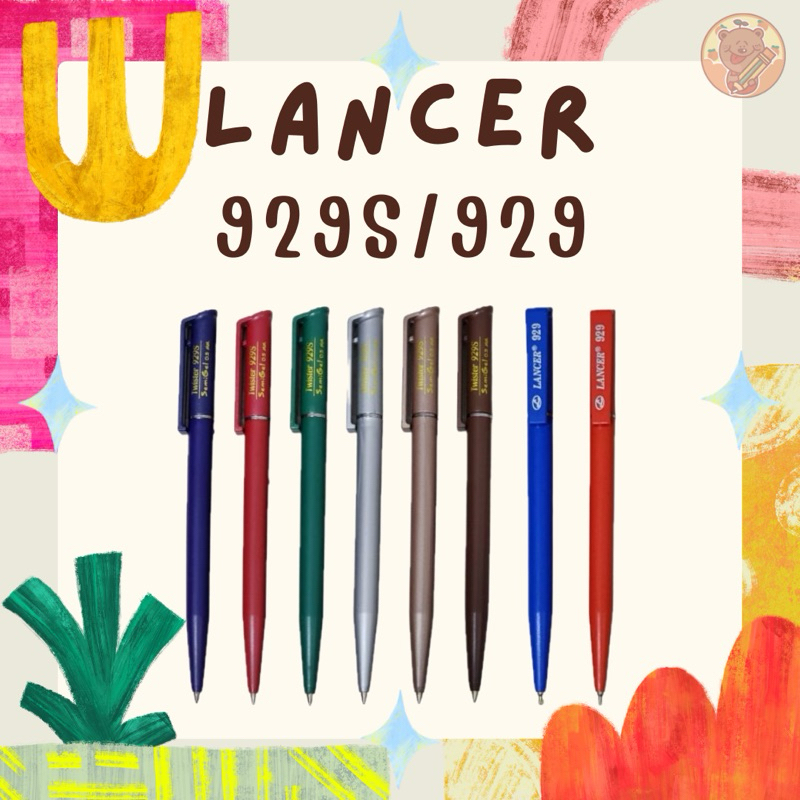 Lancer รุ่น 929 / 929S 0.5 มม. (10 ด้าม)(5 ด้าม)