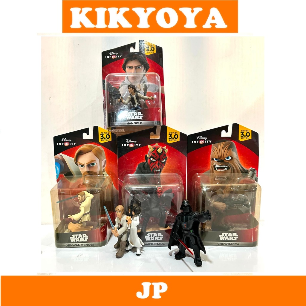 3DS/WiiU Common Disney Disney Infinity Character Figure Star wars LOT JP