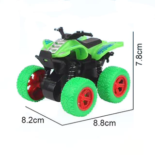 [Sport 4WD]รถของเล่นเด็ก ของเล่นความเฉื่อย รถของเล่นบิ๊กฟุต โช็คสปริง มีกันชนข้างหน้า หมุนได้360องศา