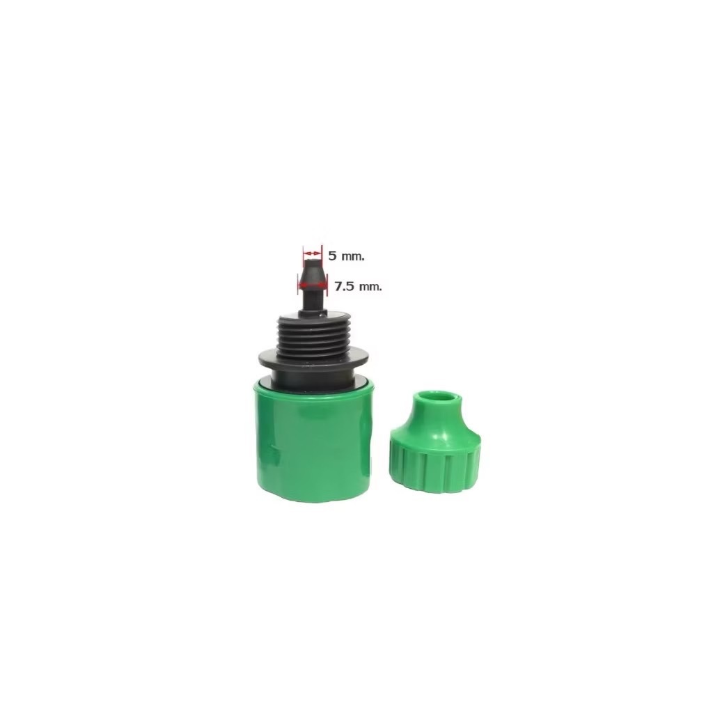 YP-401  หัวต่อสายไมโคร หัวต่อก๊อกน้ำ หัวต่อสวมเร็วต่อสายไมโคร 5/7 มม. - รูปที่ 4