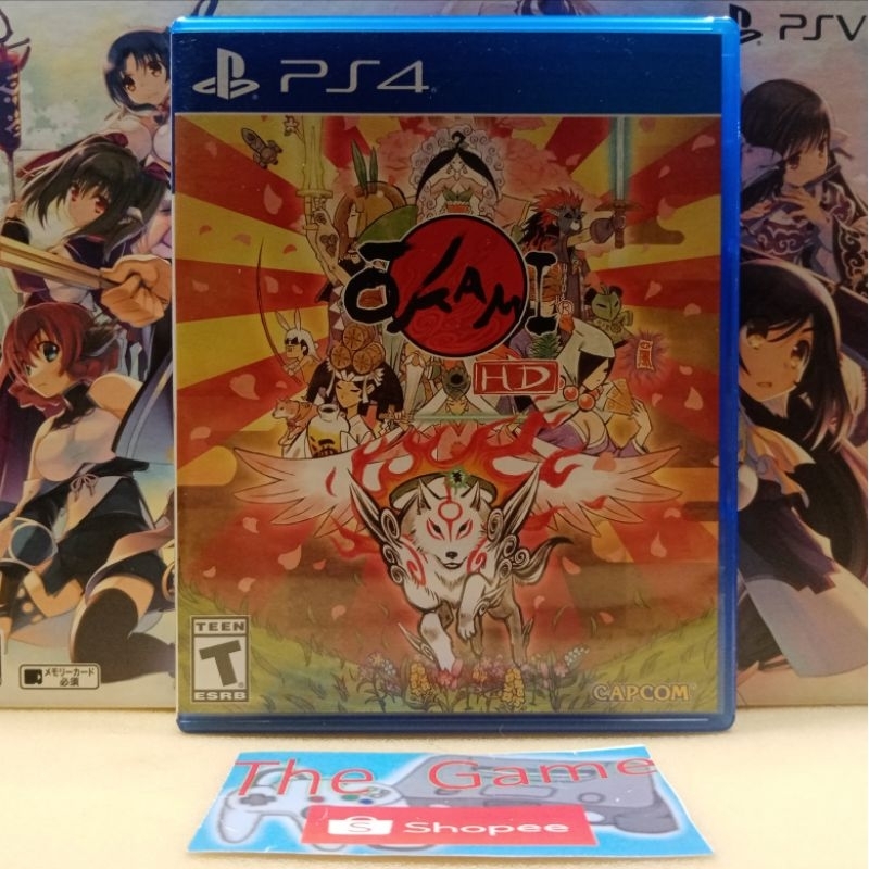 (PS4)​ เเผ่น​เกมส์​ PS4​ -​ PS5​ 📌สนุก​เเนะ​น​ำ​📌 Okami​ (English)​ ภาษาอังกฤษ​ ZONE​ ALL​📌โซน​ที่ดี