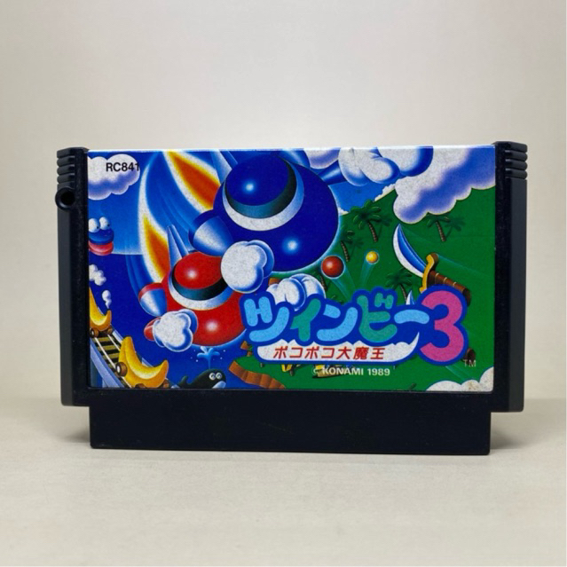 Twinbee 3 (FC) | Nintendo Famicom Original Konami Japan | ตลับเกมส์แท้ แฟมิคอมญี่ปุ่น | สินค้าแท้ มื