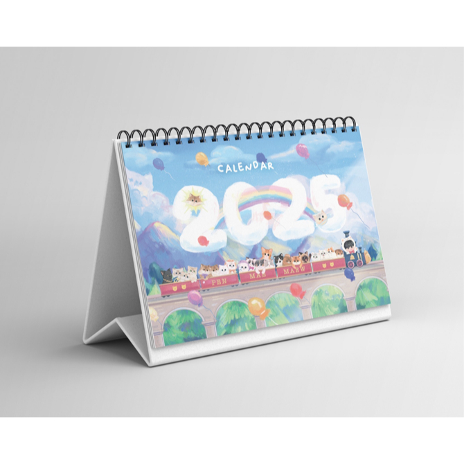 ปฏิทินบ้านเป็นแม่แมว 2025 PENMAEMAEW CALENDAR
