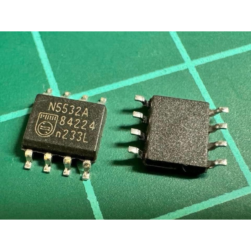 NE5532A  OP AMP Philips sop-8 ของถอด