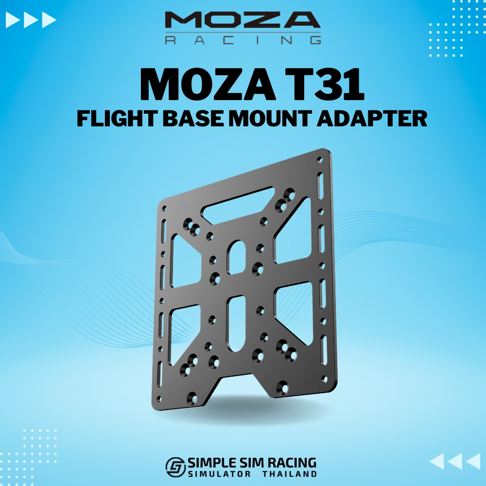 พร้อมส่ง Moza T31 Flight Base Mount Adapter For Flight Sim (ประกันศูนย์ไทย 1 ปี)