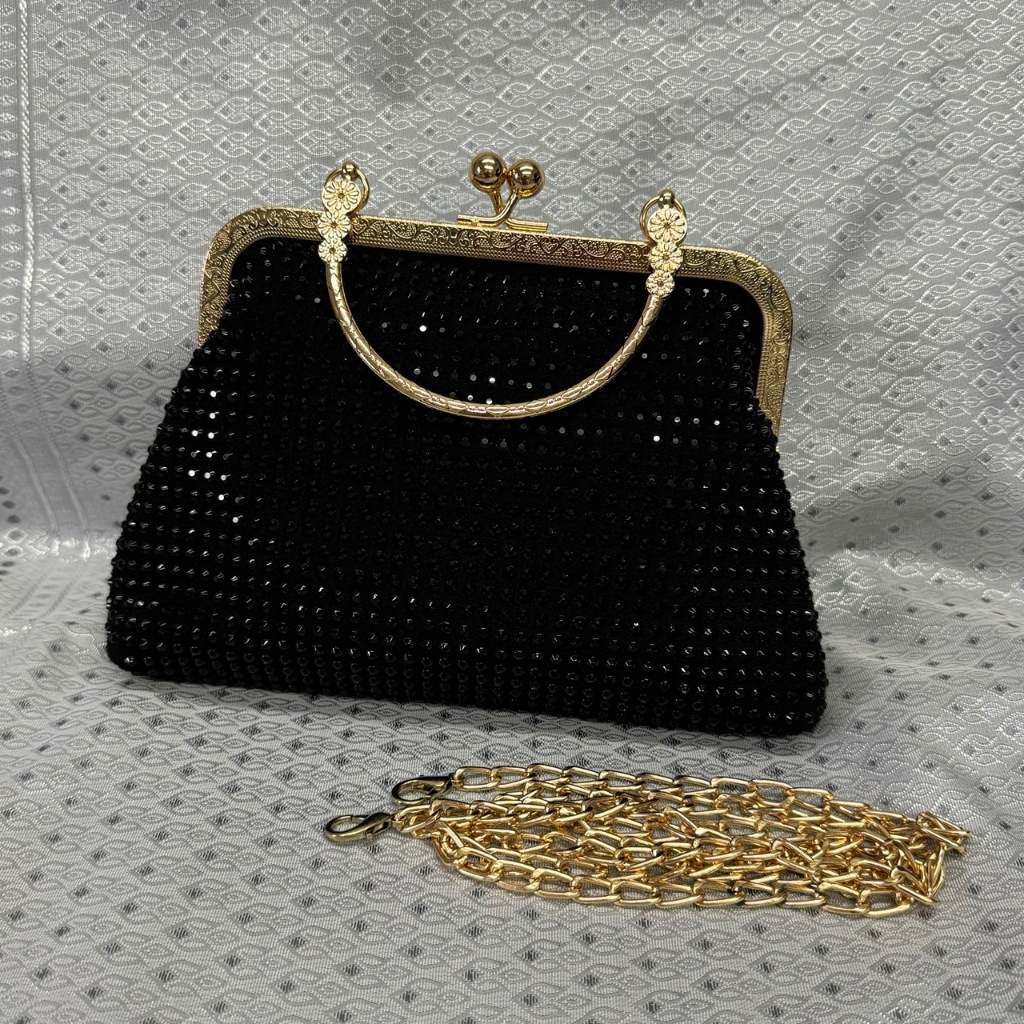 กระเป๋าแฟชั่นสะพายข้าง สายโซ่สีทอง