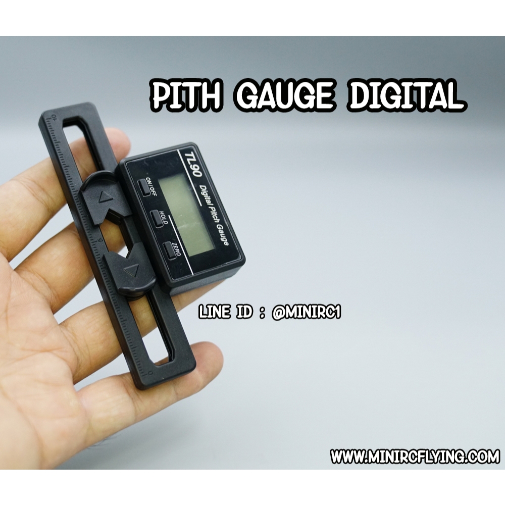 Pith Gauge Digital  พิทเกจ ดิจิตอล (สำหรับ เฮลิคอปเตอร์ขนาด 200-800)