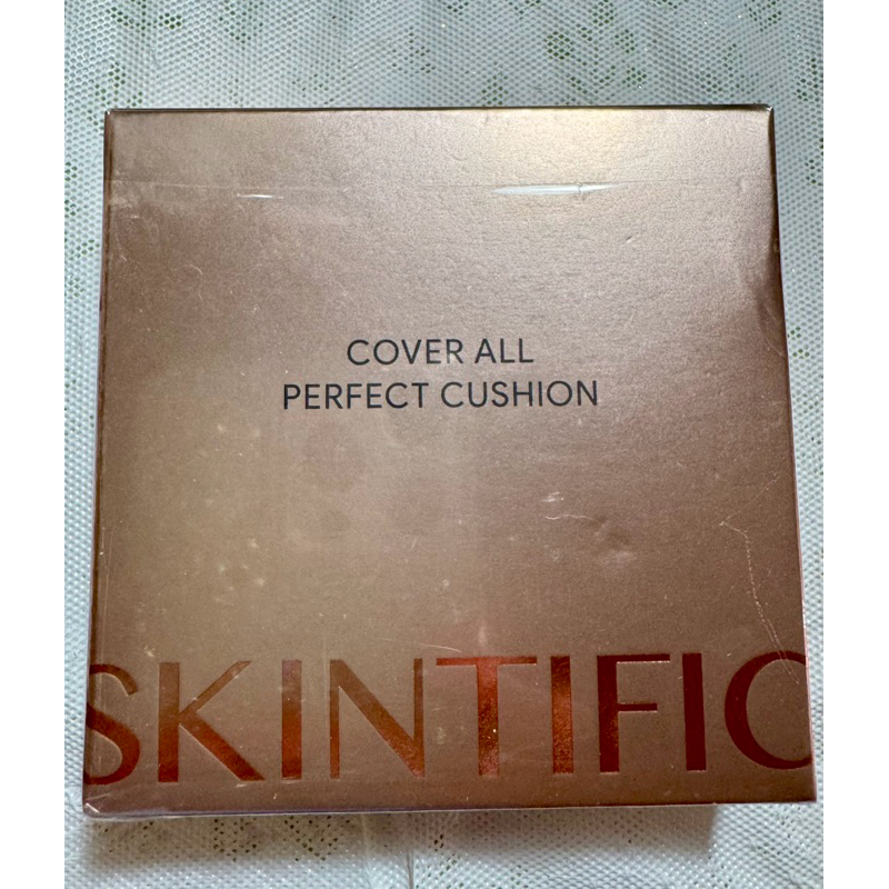 **ส่งต่อ**SKINTIFIC คุชชั่น Cover All Perfect Cushion  สี00W (Warm Porcelain) ใช้ไป 3-4 ครั้ง !!ส่งฟ