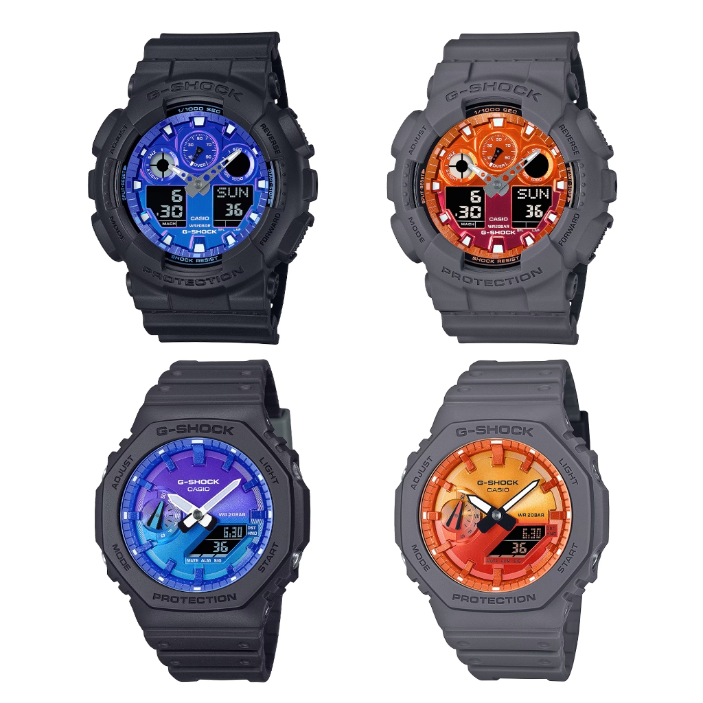 Casio  รุ่น GA-2100,GA-2100FL,GA-100,GA-100FL(GA-2100FL-1A,GA-2100FL-8A,GA-100FL-1A,GA-100FL-8A)