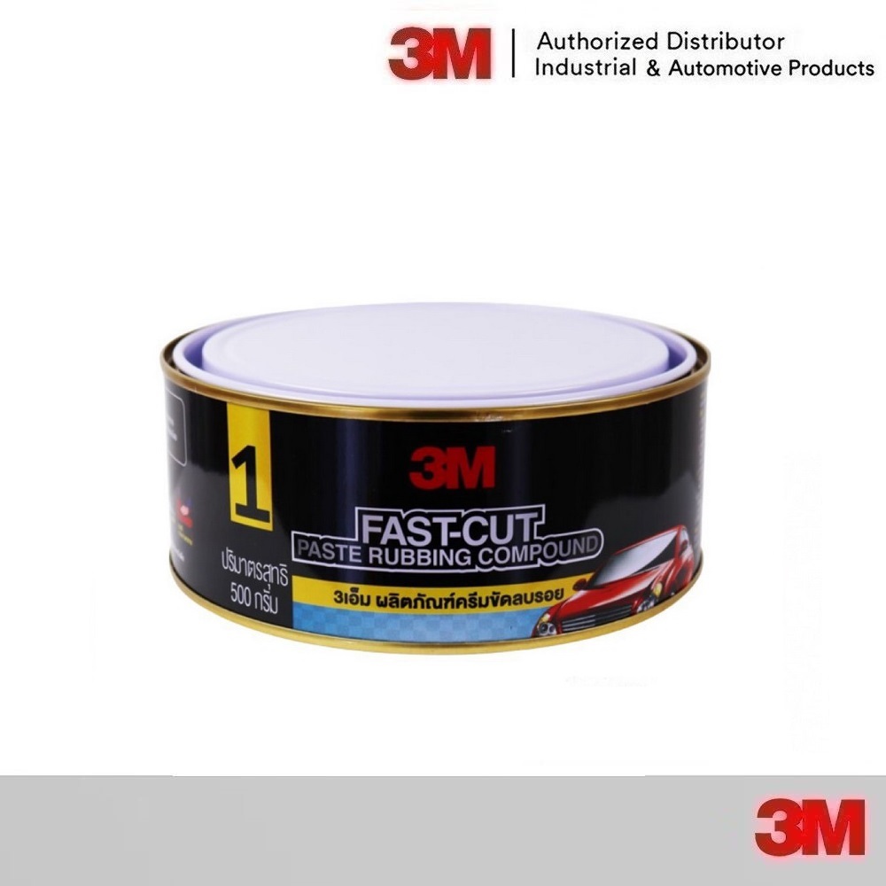 3M Fast-Cut Compound ครีมขัดลบรอย ขนาด 500กรัม 1กระป๋อง