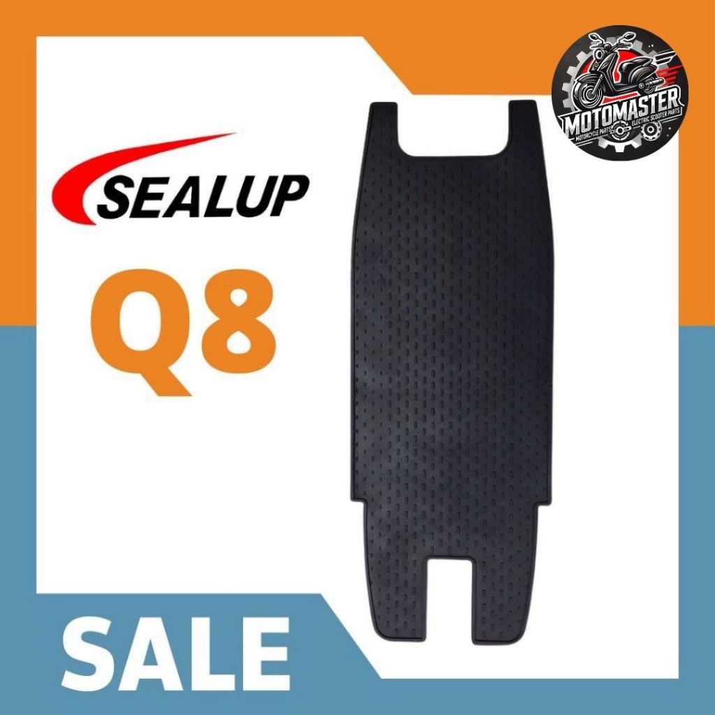 แผ่นยางรองพื้นสกู๊ตเตอร์ไฟฟ้า SEALUP Q8 เนื้อยาง คุณภาพดี หนา ทน รองพื้นสกู๊ตเตอร์ ยางรองพื้น แผ่นยา