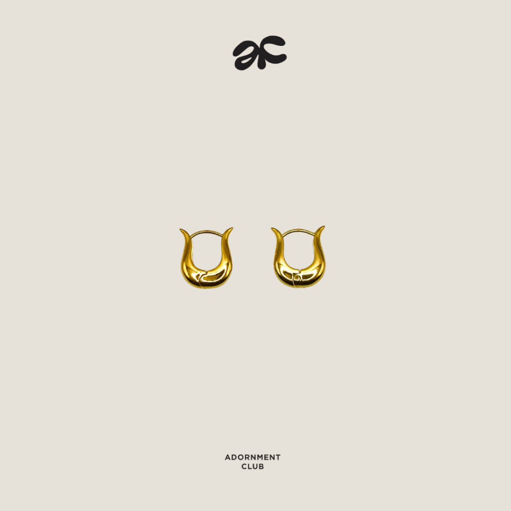 Adornment Club - Dakota Earrings ต่างหู l nickel free, waterproof, long-lasting