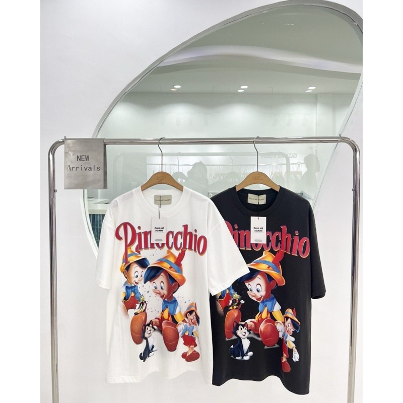 เสื้อยืดพร้อมส่ง มีโค้ดลด 30% เสื้อยืด Oversize ผ้าคอตตอน 100% งานป้าย Call me again