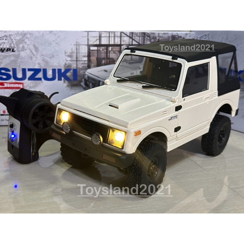 รถจิ๊บบังคับ WPL C74-1 SUZUKI jimny RC4*4 รีโมท2.4 มีไฟ ประตูเปิดได้ ถอดหลังคาออกได้ สินค้าตรงปก