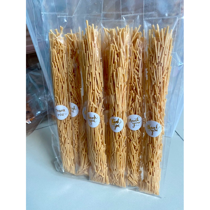 ขนมหนวดกุ้ง 3 รส (1แพ็ค 10ชิ้น)
