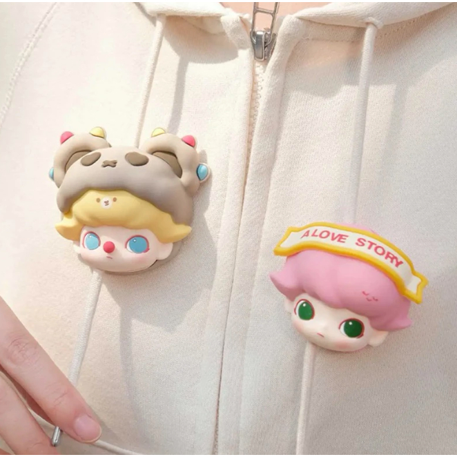 พร้อมจุ่ม Dimoo สายคล้องมือถือ คอลใหม่ Dimoo Dating Series-Lanyard Blind Box แท้ %