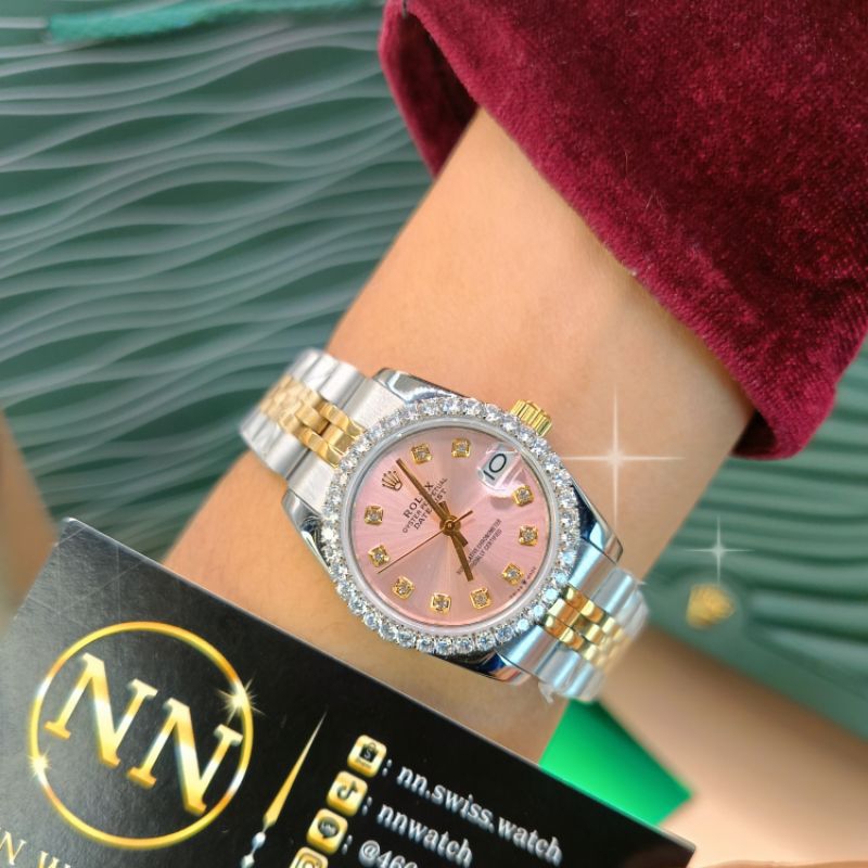 ผ่อนชำระบัตร RL 31mm pink ชมพูแชมเปญ ตัดบัตร