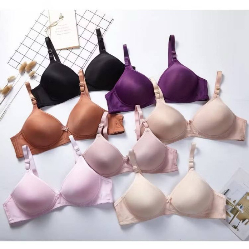 168- เสื้อในเก็บทรงไร้โครง..นิ่มน่าใส่.ทรงใหญ่size  36-38-40-42