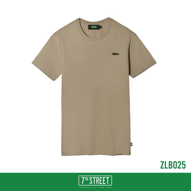 7th Street เสื้อยืด รุ่น ZLB025 โลโก้โลหะ