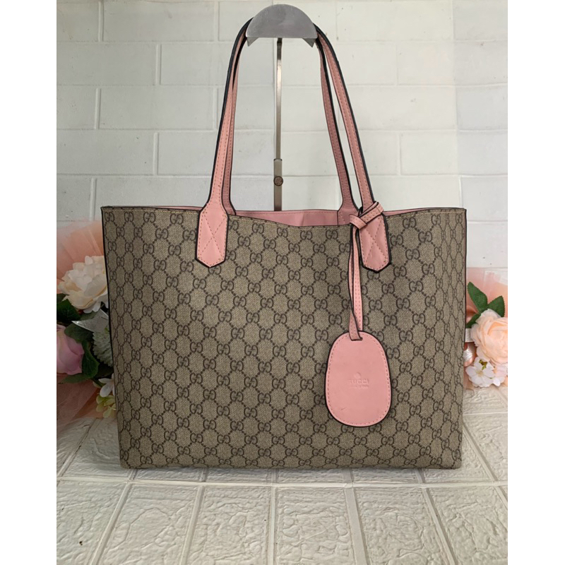 Gucci Tote Bag หนังแท้ มือสอง #งานตู้มือสอง