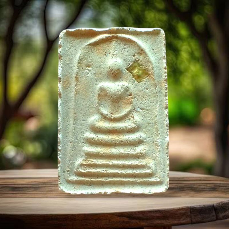 NEW🔥🔥🔥สมเด็จหลวงพ่อพรหม วัดช่องแค หลังฝังเหรียญสตางค์ ตอกโค๊ตพิเศษ (บล็อคปี 2516 รุ่นแตกกรุ พระประธา