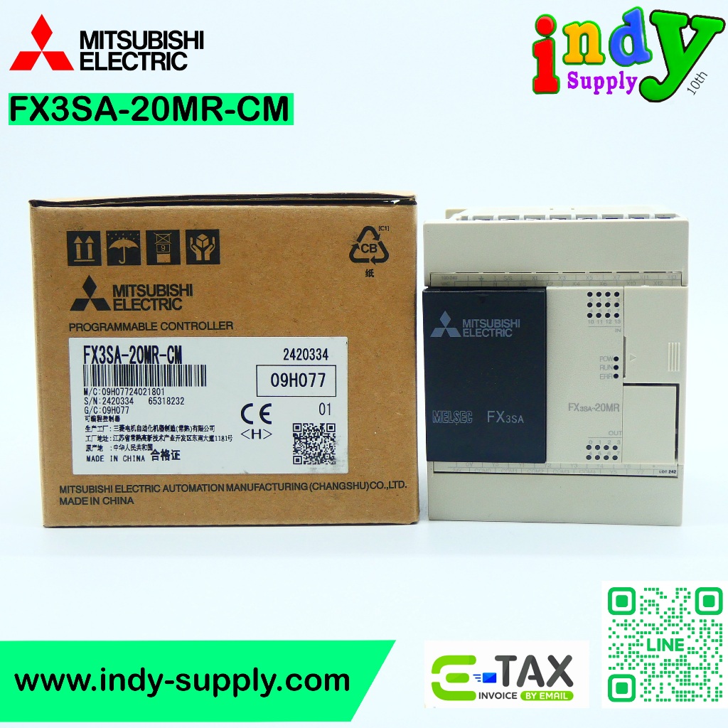 FX3SA-20MR-CM  Mitsubishi PLC