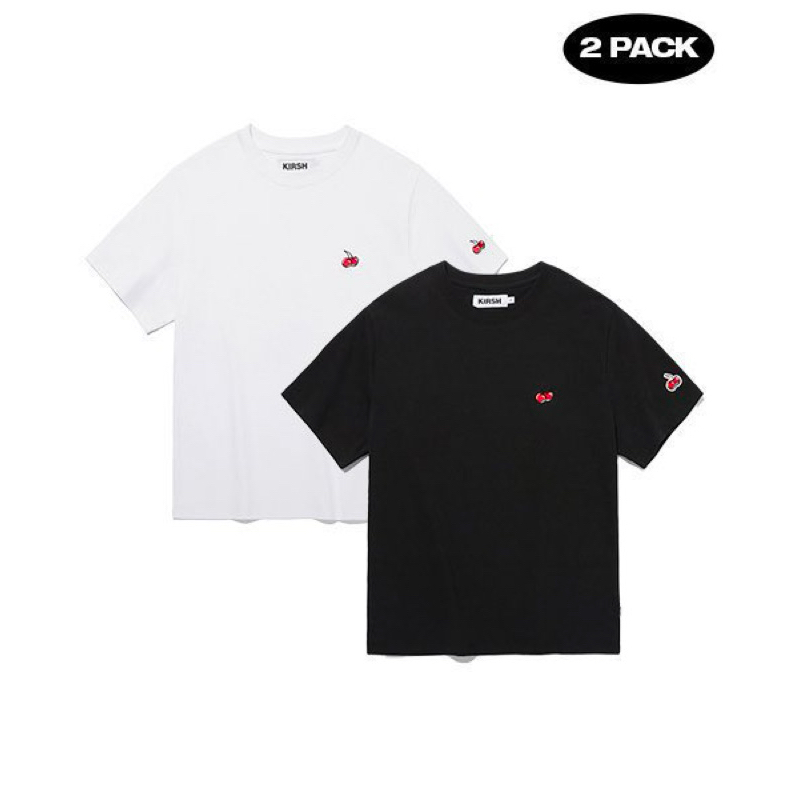 พรีออเดอร์ Kirsh รุ่น Small Cherry Standard T-Shirt 2Pack