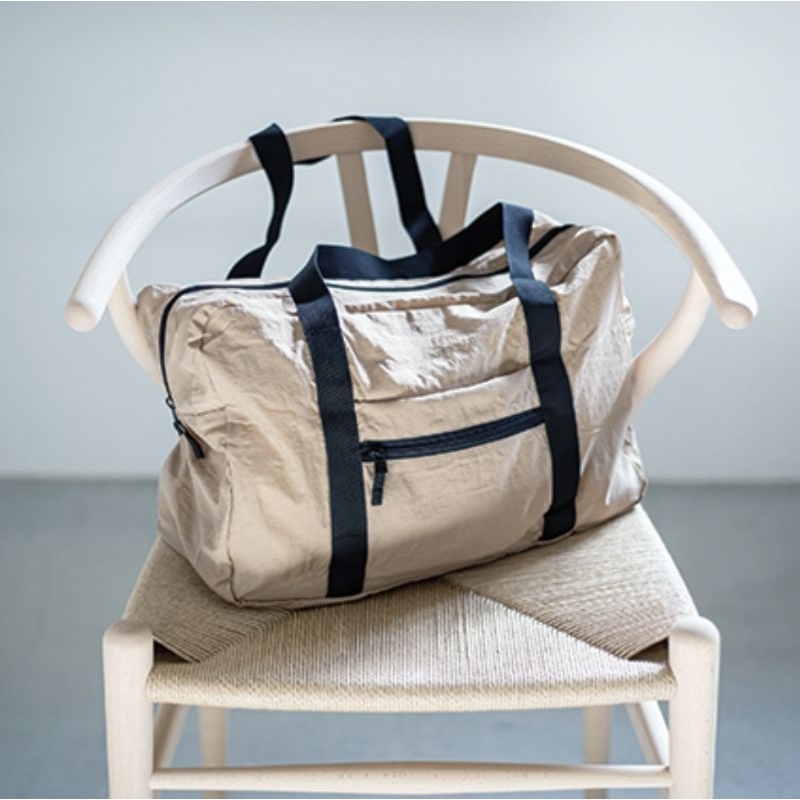 กระเป๋าพับได้ standard จากญี่ปุ่น Soft Nylon Folding Boston bag