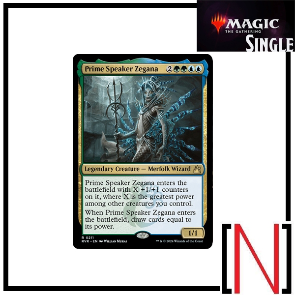 [MTG][Single][RVR] Prime Speaker Zegana ระดับ Rare [ภาษาอังกฤษ]