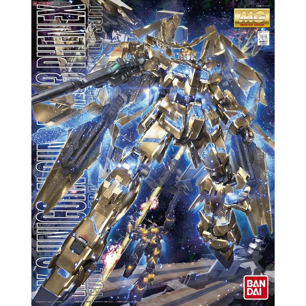 พร้อมส่ง Bandai MG RX 0 UNICORN GUNDAM 03 PHENEX ของใหม่
