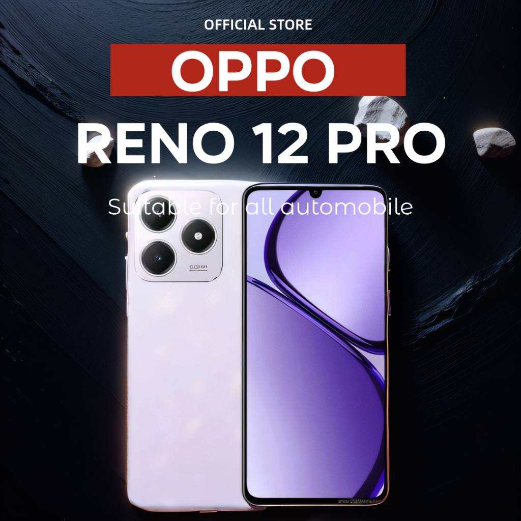 โทรศัพท์มือถือ OPPO RENO 12 Pro 6.7นิ้ว 12GB+512GB HD หน้าจอเต็ม โทรศัพท์มือถือราคาถูก 4G/5G การ์ดคู