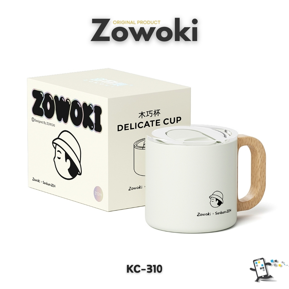 Zowoki KC-310 แก้วกาแฟรักษาอุณหภูมิ แก้วเก็บความเย็น-ร้อน เกรดพรีเมี่ยม ความจุ 310 ml.