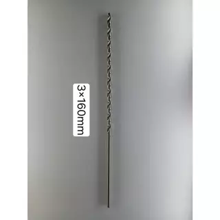 D43 ดอกสว่านจิ๋ว 1mm-6.5mm ยาว 160mm เกรด HSS เจาะ พลาสติกไม้ เหล็ก