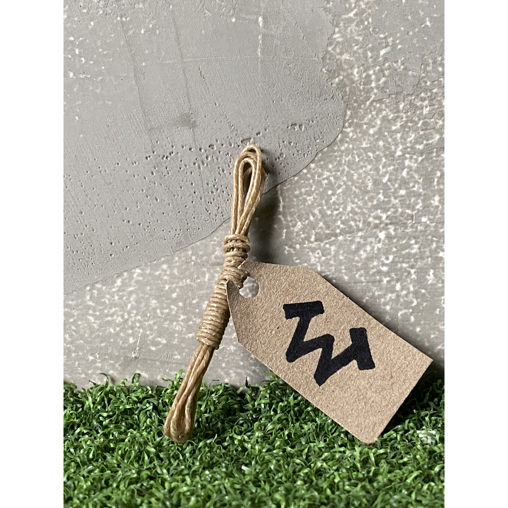 เชือกขี้ผึ้งจุดไฟได้ Organic 100% Hemp wick (เชือกกัญชงธรรมชาติ) 1m. 5m.