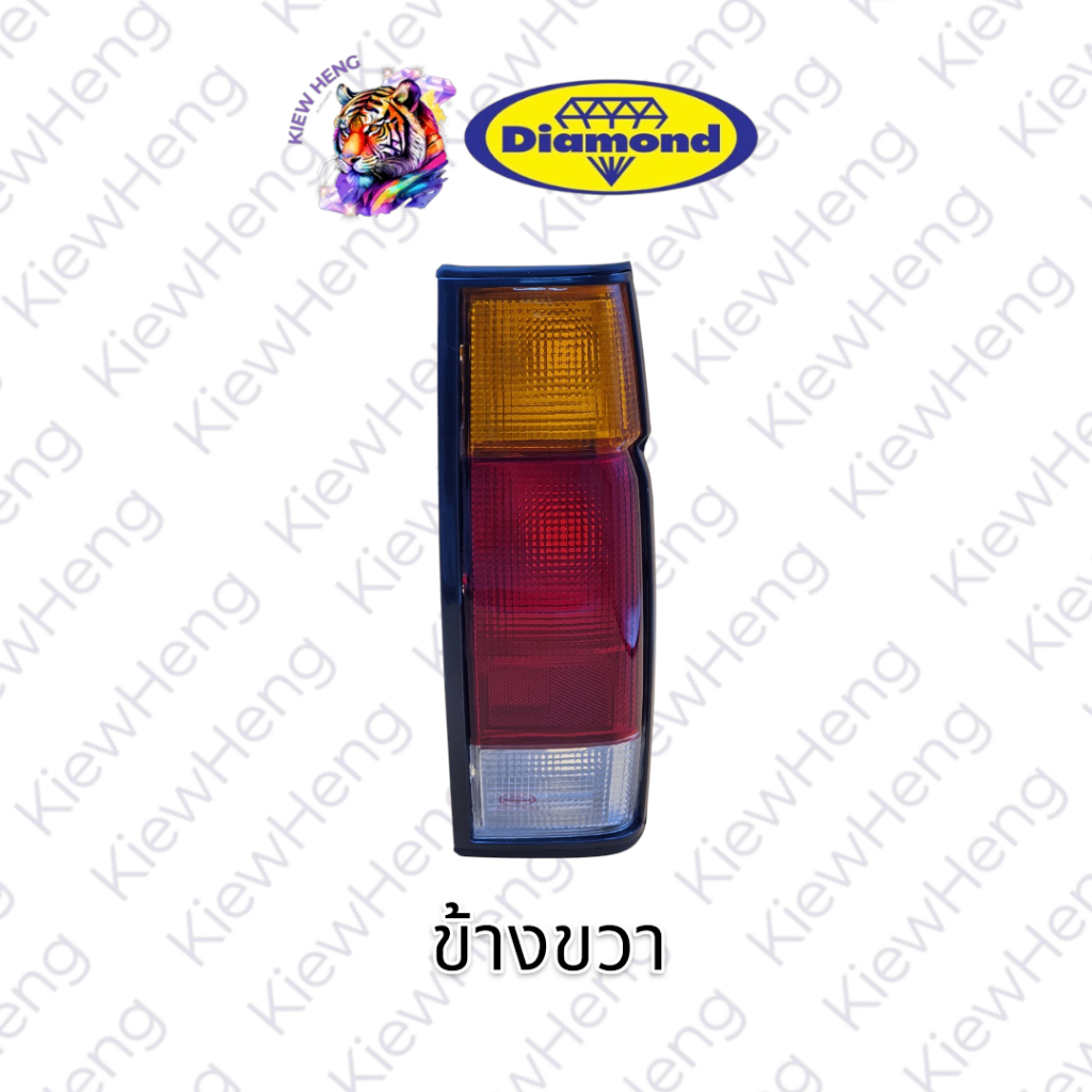 ไฟท้าย โคมไฟท้าย NISSAN BIG M TD ปี 1986 - 1990 นิสสัน บิ๊กเอ็ม ทีดี ตราเพชร ไดมอนด์ Diamond - รูปที่ 3