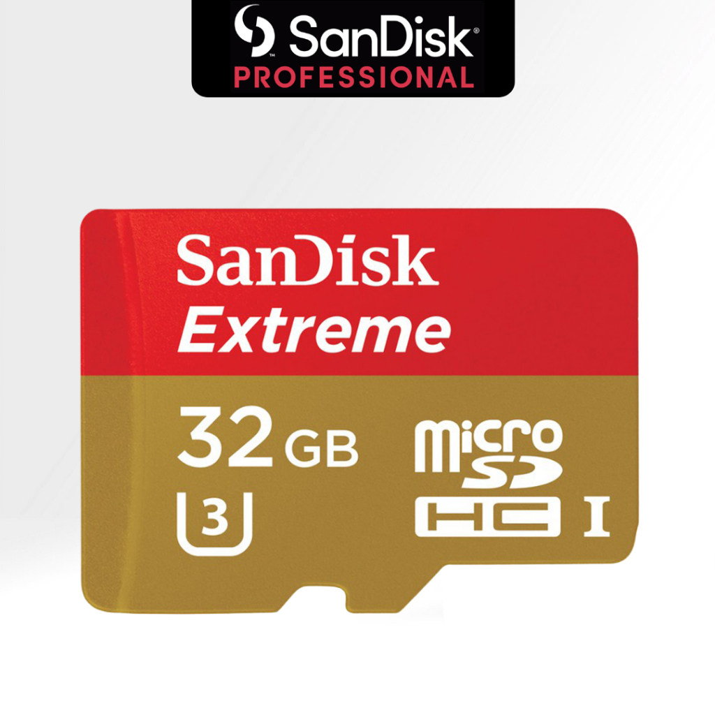 SanDisk Extreme microSDHC,SQXAF 32GB, V30, U3, C10, A1(SDSQXAF-032G-GN6MN#) เมมโมรี่การ์ด รองรับ 4K