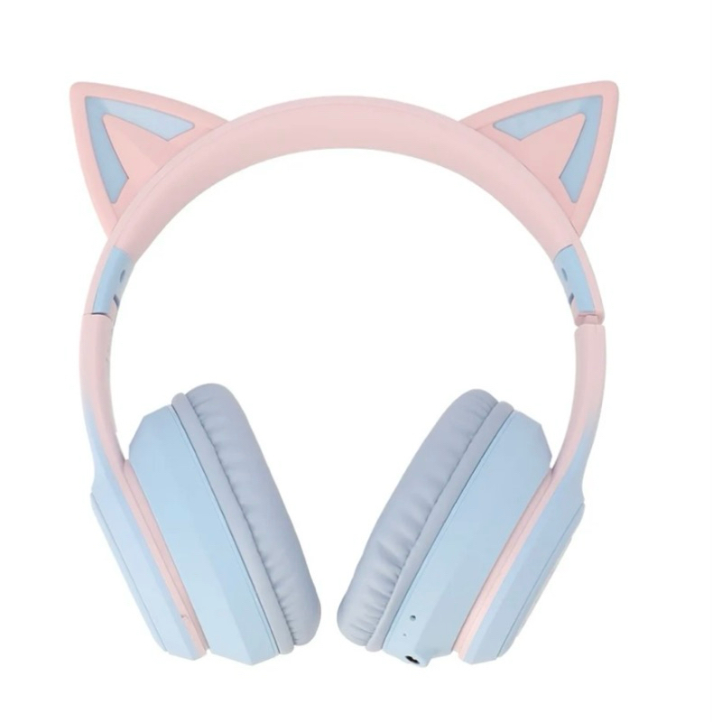 หูฟังไร้สาย QPLUS headphones QP001-BL blue