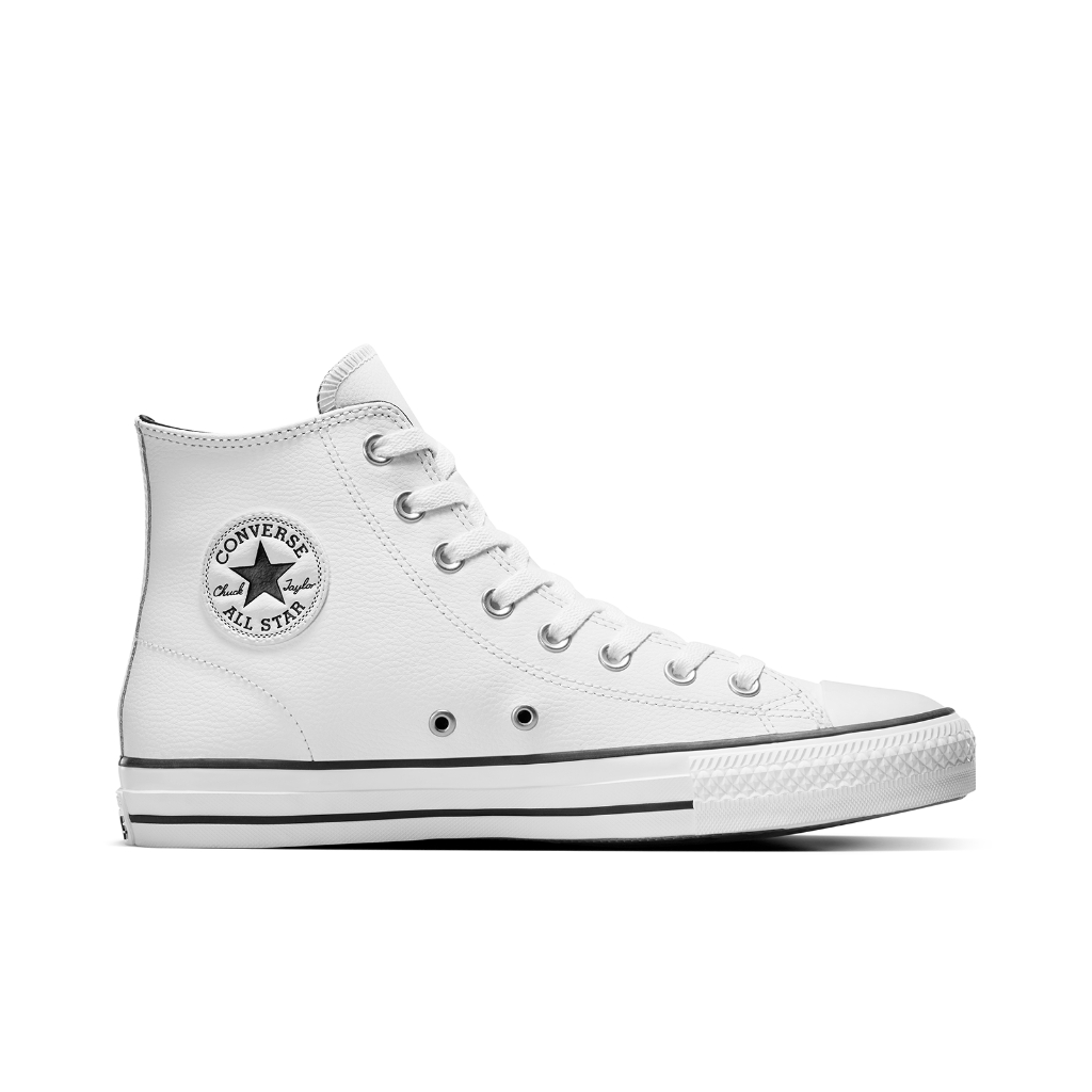 CONVERSE รองเท้า CONS CTAS PRO LEATHER HI WHITE ผู้ชาย A05330CM_H3WTXX