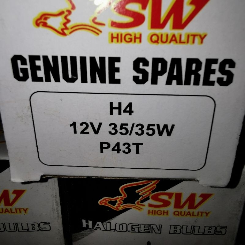 หลอดไฟหน้า 3 ขา 12V 35/35W H4 HS1 SCOOPY-I/ MSX/ SPARK115I/ FINN/ KSR ราคา ถูกที่สุด ดีลบีเคเค แกลเลอรีภาพที่ 6