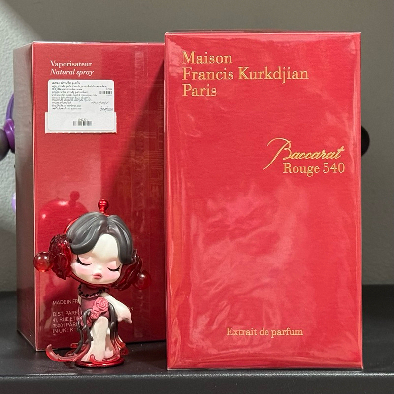 น้ำหอม Maison Francis Kurkdjian Baccarat Rouge 540 Extrait de Parfum 200ml กล่องซีล สคบ.ไทย ปีผลิต 23 แท้ล้าน