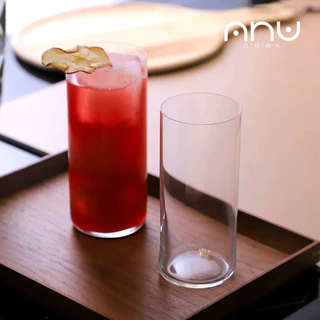 🥃 Thinest Highball Glass 🥃 แก้วดื่มนำ้ หรือ Cocktail รูปทรงกระบอกเนื้อบางเบา Minimal Style ลักษณะความบางเท่ากันทั้งแก้ว