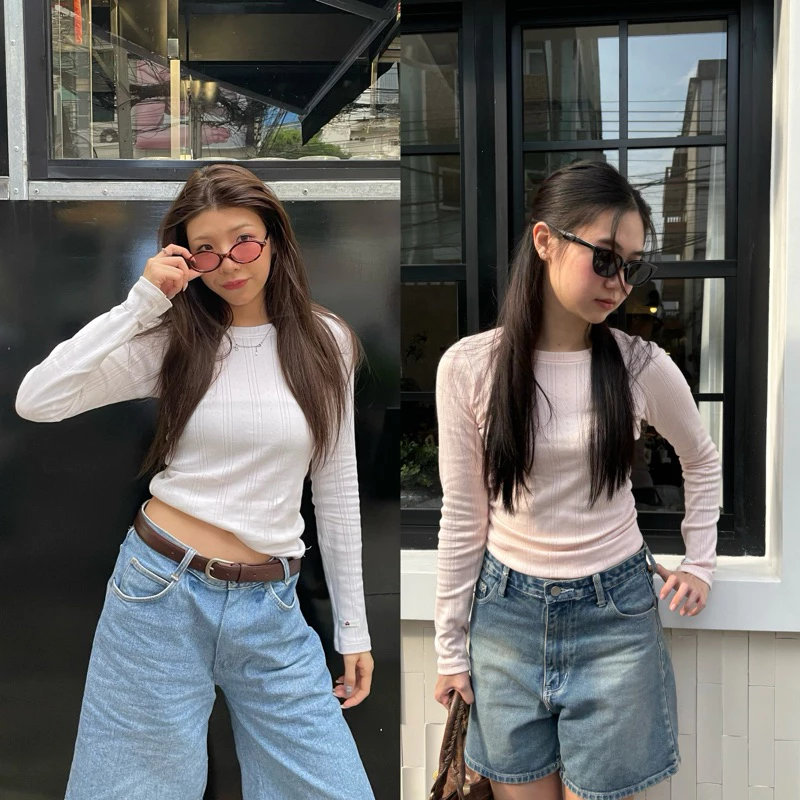 CoCo Top 🩰 เสื้อแขนยาวพอดีตัว (beamed.bkk)