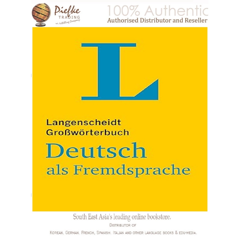 Langenscheidt Grosswörterbuch Deutsch als Fremdsprache, paperback version: new edition 2024 - 978312