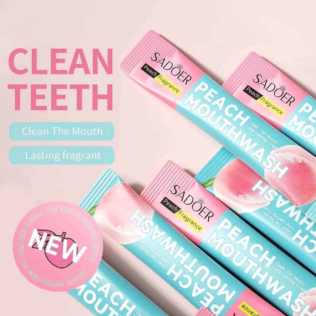 CAIY🌟มีพร้อมส่ง น้ำยาบ้วนปากแบบซองขนาด 10ml  พกพาสะดวก - รูปที่ 2