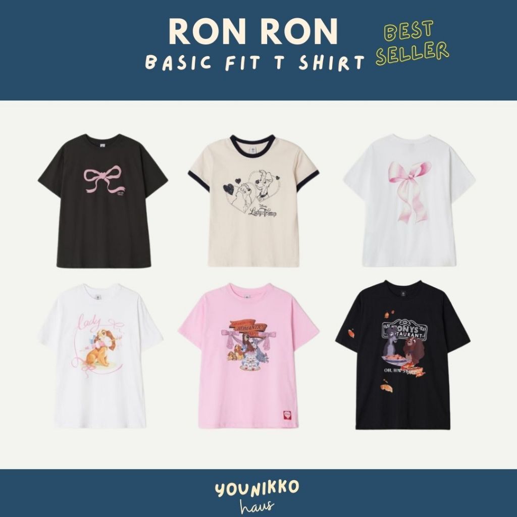 (พร้อมส่ง) รวมเสื้อ Ronron ลายยอดฮิต