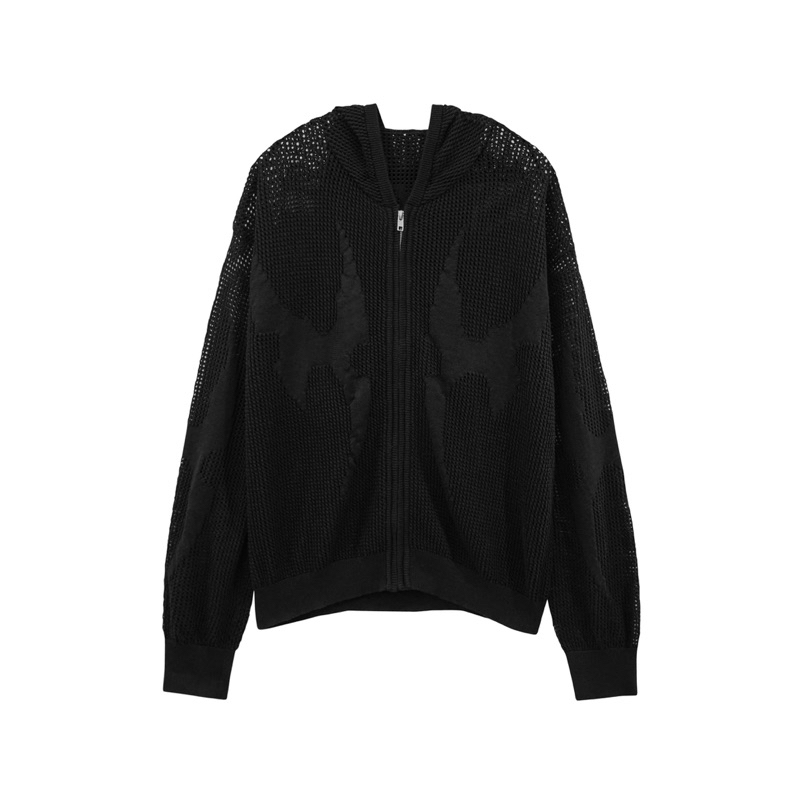 CUVANG PIERCING NET HOODIE