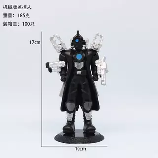 โมเดลตุ๊กตาฟิกเกอร์ Skibidi Toilet Action Figure Speakerman TV Man Monitor Man ของเล่นสําหรับเด็ก เก็บสะสม 6738